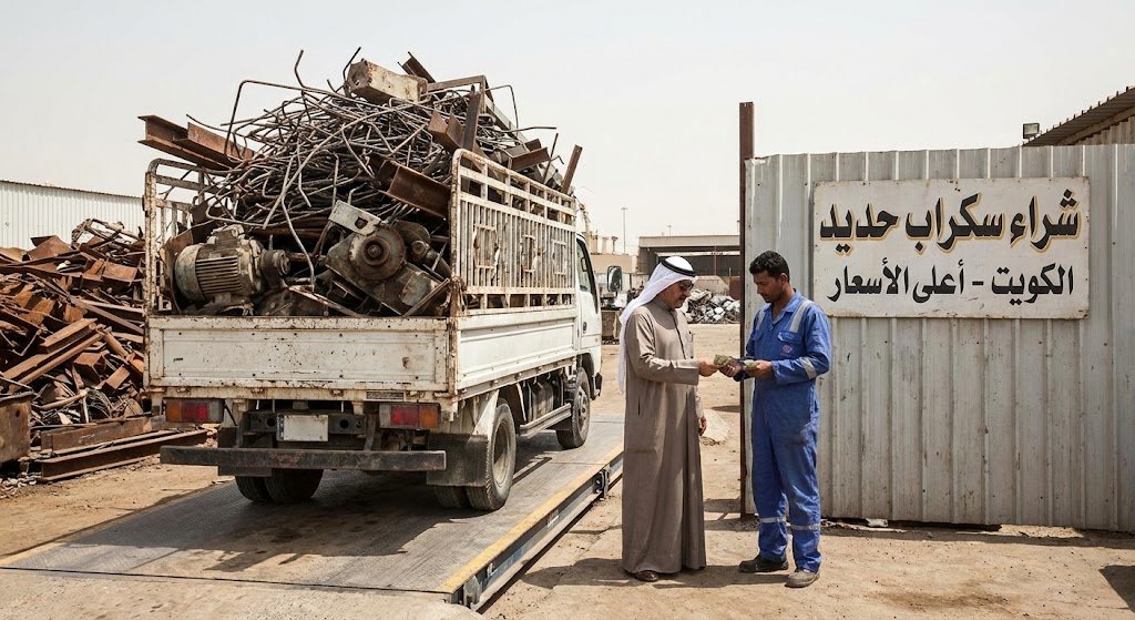 شراء سكراب حديد الكويت